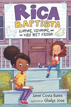 portada Rica Baptista: Llamas, Iguanas, and my Very Best Friend (en Inglés)