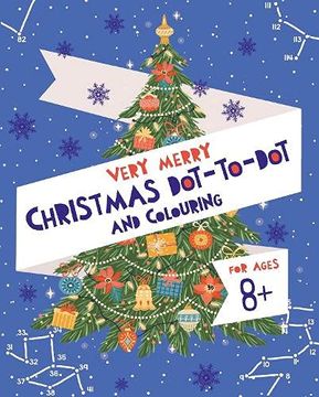 portada Very Merry Christmas Dot-To-Dot and Colouring (en Inglés)