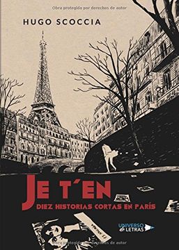 portada Je T´En: Diez Historias Cortas en París