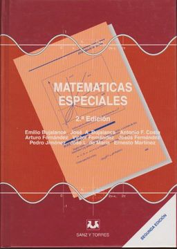 portada Matematicas especiales (2ª ed.)