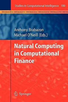 portada natural computing in computational finance (en Inglés)