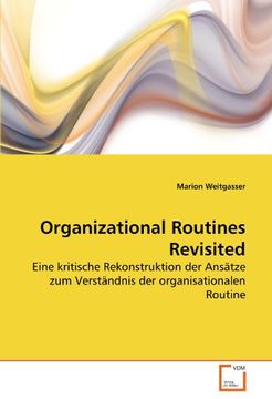 portada Organizational Routines Revisited