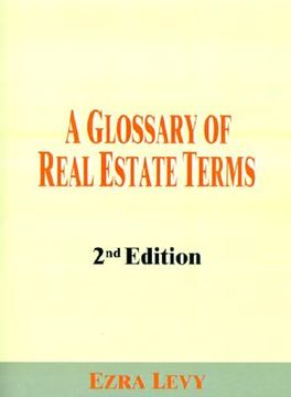 portada a glossary of real estate terms (en Inglés)