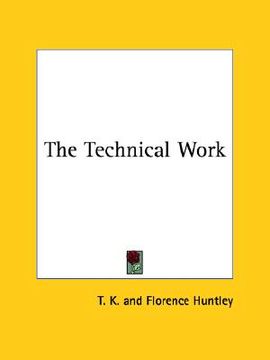 portada the technical work (en Inglés)