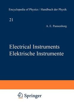 portada electrical instruments / elektrische instrumente (en Alemán)