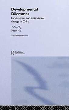 portada Developmental Dilemmas: Land Reform and Institutional Change in China (in English)