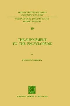 portada the supplement to the encyclopedie (en Inglés)