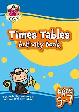 portada New Times Tables Activity Book for Ages 5-7: Perfect for Home Learning (in English)