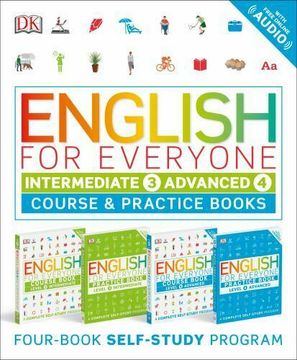 English for Everyone: Intermediate to Advanced box set - Level 3 & 4: Esl for Adults, an Interactive Course to Learning English (in English)
