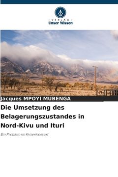 portada Die Umsetzung des Belagerungszustandes in Nord-Kivu und Ituri (in German)