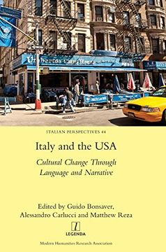 portada Italy and the Usa: Cultural Change Through Language and Narrative (Italian Perspectives) (en Inglés)