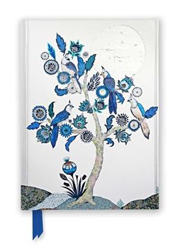 portada Alexandra Milton: Silver Tree of Life With Four White-Throated Magpies (Foiled Journal) (Flame Tree Notebooks)