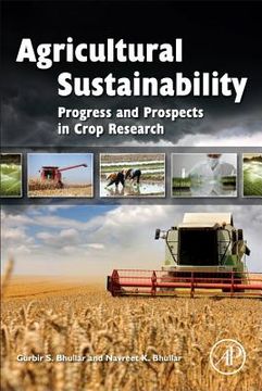 portada agricultural sustainability: progress and prospects in crop research (en Inglés)