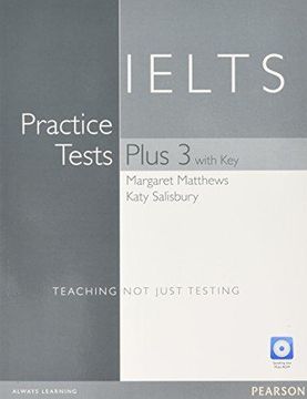 portada Practice Tests Plus Ielts 3 With key and Multi-Rom/Audio cd Pack 