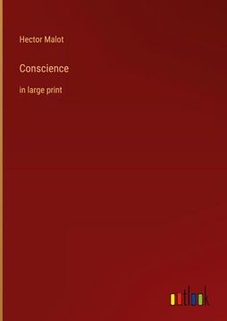 portada Conscience: in large print (en Inglés)