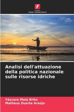 portada Analisi dell'attuazione della politica nazionale sulle risorse idriche (in Italian)