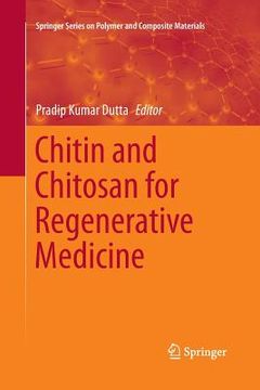 portada Chitin and Chitosan for Regenerative Medicine (en Inglés)