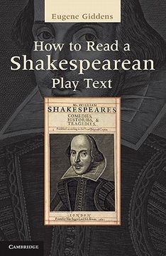 portada how to read a shakespearean play text