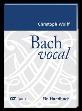 portada Bach Vocal. Ein Handbuch (en Alemán)