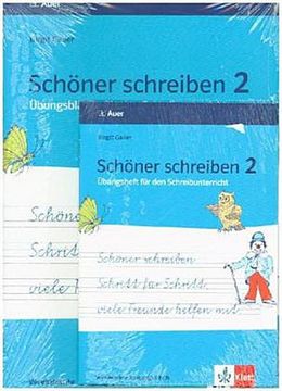 portada Schöner Schreiben Schritt für Schritt, Viele Freunde Helfen Mit. Vereinfachte Ausgangsschrift 2. Jahrgangsstufe + din a5 Übungsheft: Übungsblätter für den Schreibunterricht (en Alemán)