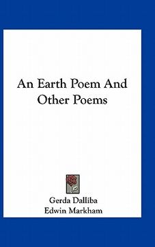 portada an earth poem and other poems