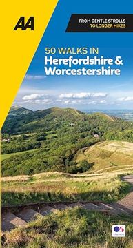 portada Aa 50 Walks in Herefordshire and Worcestershire