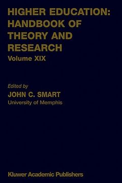 portada higher education: handbook of theory and research: volume xix (en Inglés)