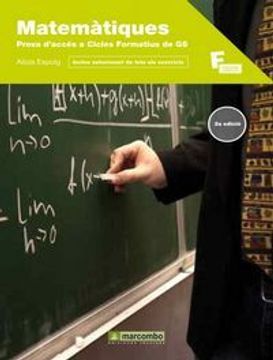 portada Matemàtiques per a la prova d'accés a cicles formatius de grau superior (in Catalá)
