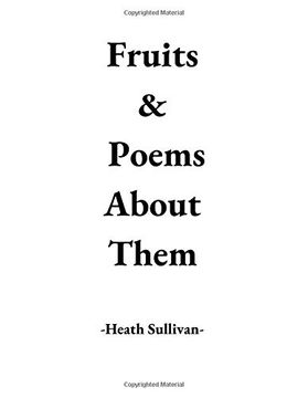 portada Fruits & Poems About Them 