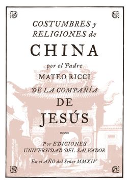 portada Costumbres y Religiones de China