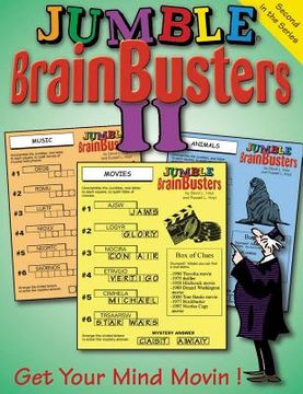 portada jumble brainbusters ii: get your mind movin'! (en Inglés)