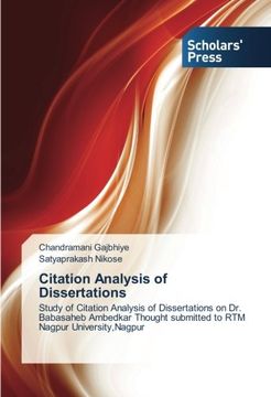 portada Citation Analysis of Dissertations: Study of Citation Analysis of Dissertations on Dr. Babasaheb Ambedkar Thought submitted to RTM Nagpur University,Nagpur