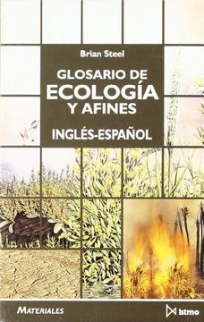 portada Glosario De Ecología Y Afines