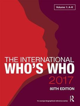 portada The International Who's Who 2017 (en Inglés)