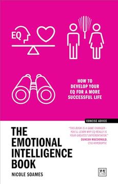 portada The Emotional Intelligence Book: How to Develop Your eq for a More Successful Life (Concise Advice) (in English)