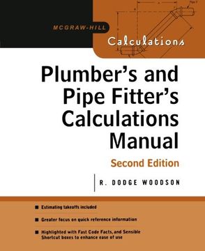 portada Plumber's and Pipe Fitter's Calculations Manual (Mcgraw-Hill Calculations) (en Inglés)