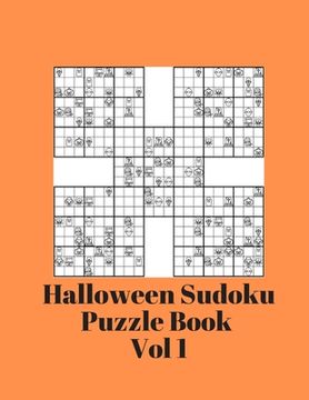 portada Halloween Sudoku Puzzle Book Volume 1: Cognitive Retention and Memory Games To Help With Brain Functions And Exercise (en Inglés)