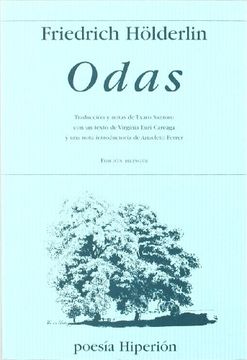 portada Friedrich Hölderlin. Odas (in Spanish)