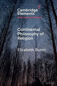 portada Continental Philosophy of Religion (Elements in the Philosophy of Religion) 