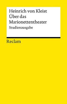 portada Über das Marionettentheater: Studienausgabe (en Alemán)