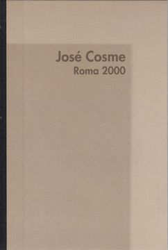 portada José Cosme. Roma 2000