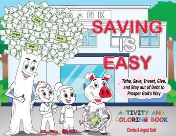 portada Saving Is Easy: Activity and Coloring Book (en Inglés)