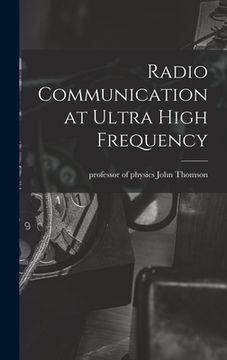 portada Radio Communication at Ultra High Frequency
