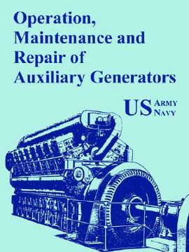 portada operation, maintenance and repair of auxiliary generators