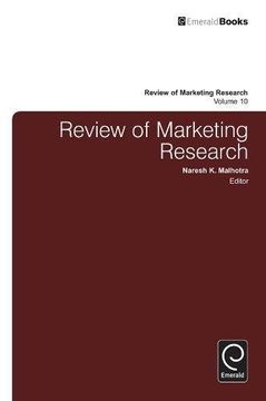 portada review of marketing research (en Inglés)
