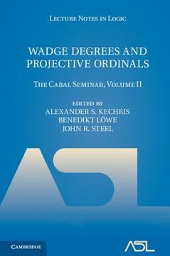 portada wadge degrees and projective ordinals: