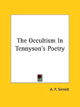 portada the occultism in tennyson's poetry (en Inglés)