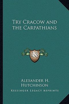 portada try cracow and the carpathians (en Inglés)