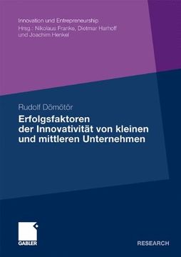 portada Erfolgsfaktoren der Innovativität von kleinen und mittleren Unternehmen (Innovation und Entrepreneurship) (German Edition)