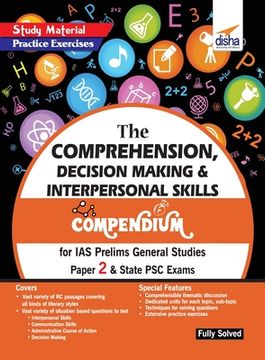 portada The Comprehension, Decision Making & Interpersonal Skills Compendium for IAS Prelims General Studies Paper 2 & State PSC Exams (en Inglés)